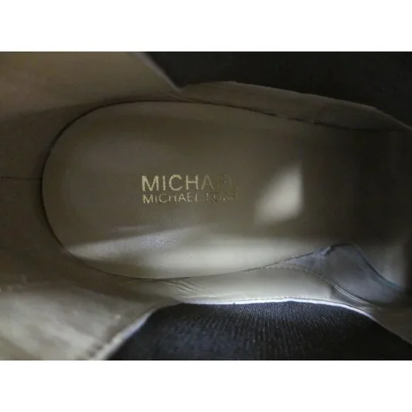 MICHAEL KORS GREEN SUEDE ANKLE BOOTS 10 MEDIUM - Picture 7 of 8